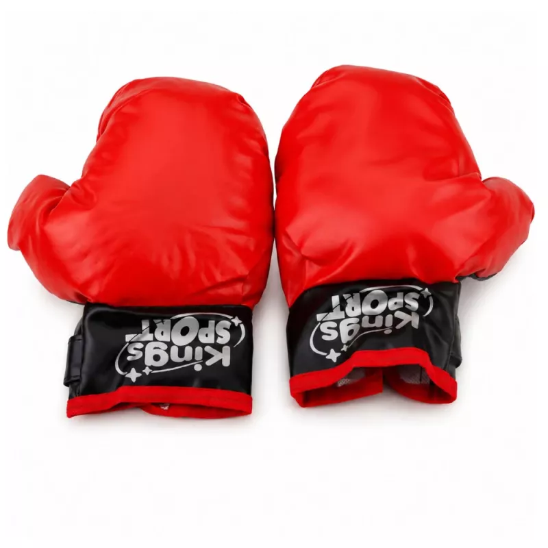 LEAN TOYS laste poksikott treeningkomplekt Muay Thai kindad 65x22cm L
