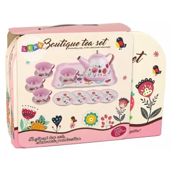 LEAN TOYS Kohvi- ja teekomplekt kohvris