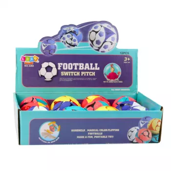 LEAN TOYS Värvimuutev LED žongleerimispall 8 cm mitmevärviline