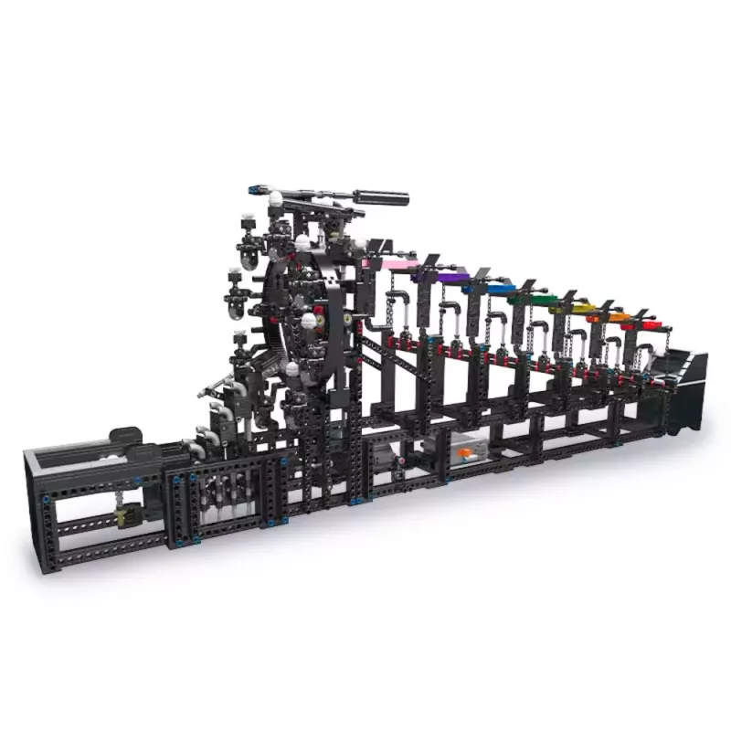 LEAN TOYS Ehitusklotsid Palliraja Elektrimootoriga 2520 tk