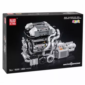 LEAN TOYS Ehitusklotsid Auto Mootor V8 Käigukast 2024 el.
