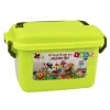 LEAN TOYS Ehitusklotsid Lilled Värviline Lilleaed Karbis 73 tk