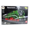 LEAN TOYS Construction Blocks Remote Controlled Steam Locomotive RC 2348 el.