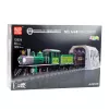 LEAN TOYS Ehitusklotsid Kaugjuhtimisega Auruvedur RC Roheline 1212 tk