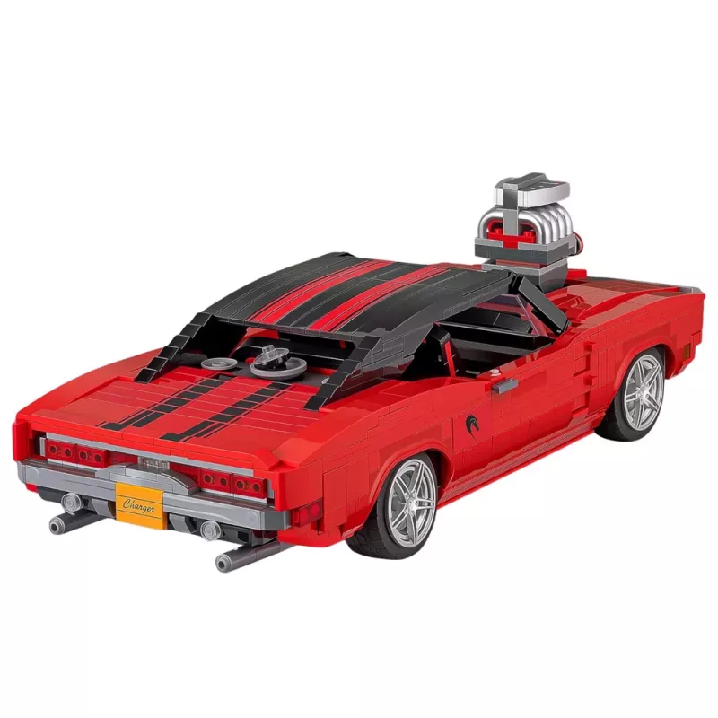 LEAN TOYS Ehitusklotsid Sportauto Charger Punane 1869 tk.