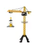 LEAN TOYS Ehituskraana R/C kaugjuhtimisega 90 cm kõrge Eiffeli torni ehitus