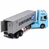 LEAN TOYS Konteinerveok avatavate uste, tulede ja helidega – Sinine, 54 cm