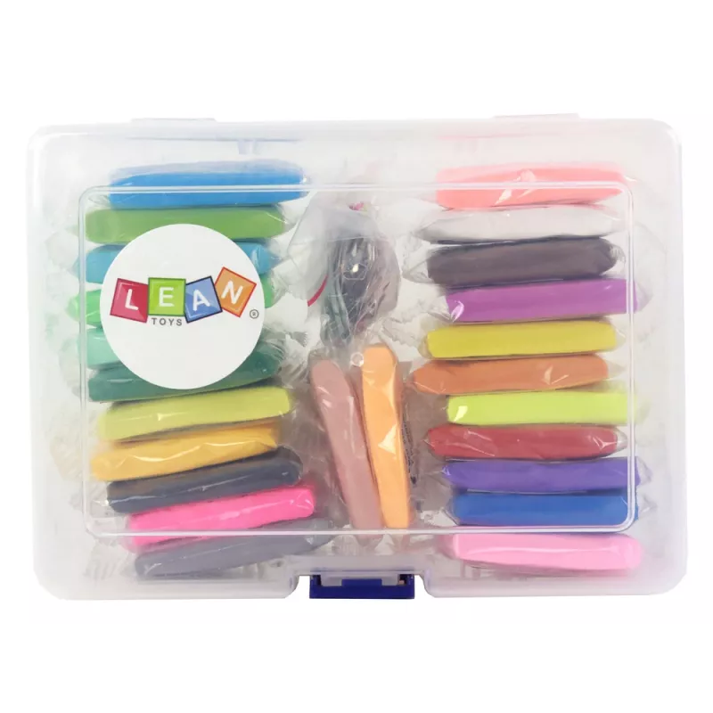 LEAN TOYS Loomesavikomplekt 24 värvi tarvikutega