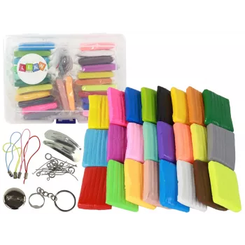 LEAN TOYS Loomesavikomplekt 24 värvi tarvikutega