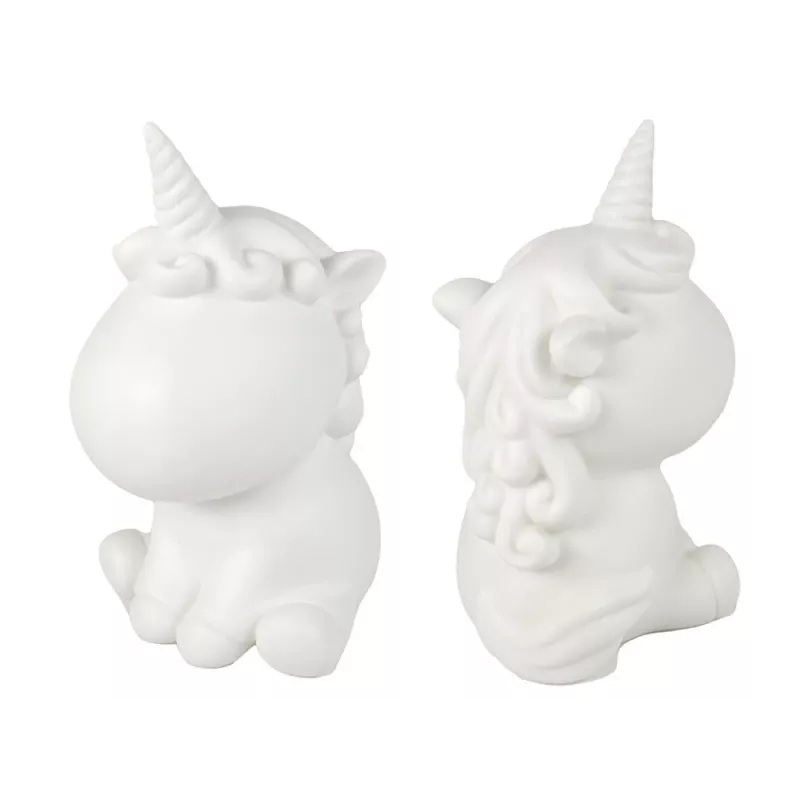 LEAN TOYS Creative Unicorn Kit DIY Diamonds Crystals Blue