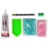 LEAN TOYS Creative Unicorn Kit DIY Diamonds Crystals Blue