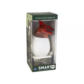LEAN TOYS Dinosaur Pterosaur LED Micro USB Egg Lamp - 16 RGB Colors, Touch & Remote Control, Rechargeable