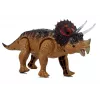 LEAN TOYS Dinosaur Triceratops Battery Operated Yellow