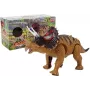 LEAN TOYS Dinosaur Triceratops Battery Operated Yellow