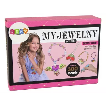 LEAN TOYS DIY ehete valmistamise komplekt helmeste ja pastakatega