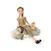 LEAN TOYS Nukk Lastele Emily Koeraga Pikkade Juustega