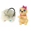 LEAN TOYS Nukk Lastele Emily Koeraga Pikkade Juustega