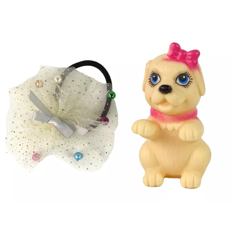LEAN TOYS Nukk Lastele Emily Koeraga Pikkade Juustega