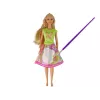 LEAN TOYS nukk pikkade juuste ja maalimiskleidiga