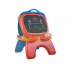 LEAN TOYS Kahepoolne Magnetiline Tahvel Siniste ja Punaste Mallidega