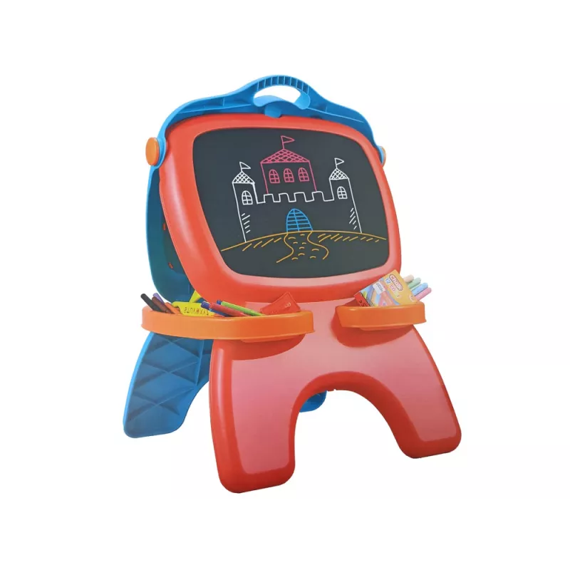 LEAN TOYS Kahepoolne Magnetiline Tahvel Siniste ja Punaste Mallidega