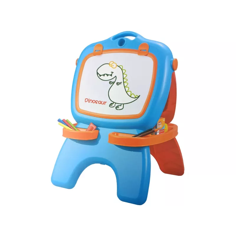 LEAN TOYS Kahepoolne Magnetiline Tahvel Siniste ja Punaste Mallidega
