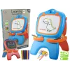 LEAN TOYS Kahepoolne Magnetiline Tahvel Siniste ja Punaste Mallidega