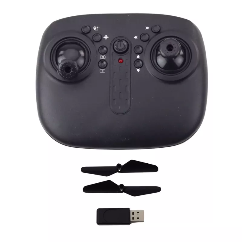 LEAN TOYS droon kuueteljelise güroskoobiga LED-tuled 360° pöörlemine sinine