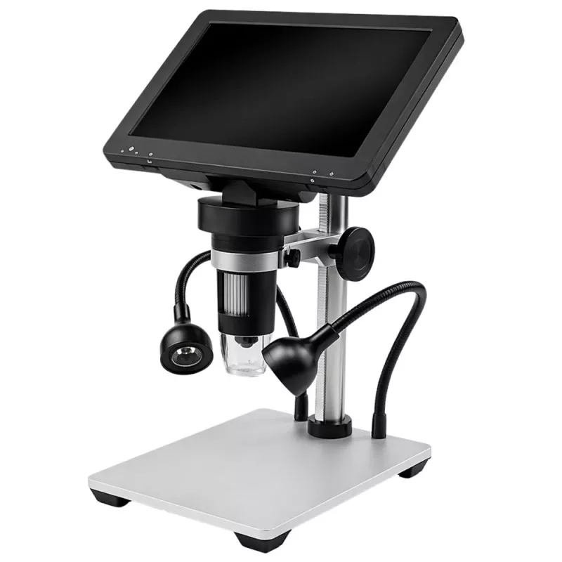 LEAN TOYS Hariduslik digitaalmikroskoop kaugjuhtimisega juhtmega 1200X LCD 7 TOLMI HD kaamera