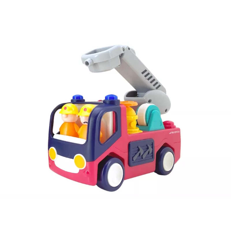 LEAN TOYS Hariv Interaktiivne Tuletõrjejaam Väikelastele Heli ja Valgusega