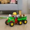LEAN TOYS Hariv interaktiivne traktor väikelastele loomade, tulede ja helidega