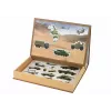 LEAN TOYS Hariv Magnetpuzzle Komplekt - Maasõja Teema
