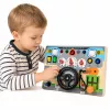 LEAN TOYS Õppimislaud Simulaator Rool Valgused Helid