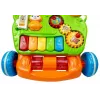 LEAN TOYS Hariv lükkeratas beebidele klaveriga