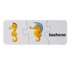 LEAN TOYS Õppepuzzle Ookeanide maailm 10 ühendust