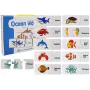 LEAN TOYS Õppepuzzle Ookeanide maailm 10 ühendust