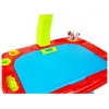 LEAN TOYS Õppelaud projektori, tooli, värvipliiatsite, magnetite, tähtede ja numbritega