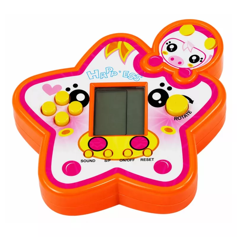LEAN TOYS Elektrooniline mäng Tetris Star Punane