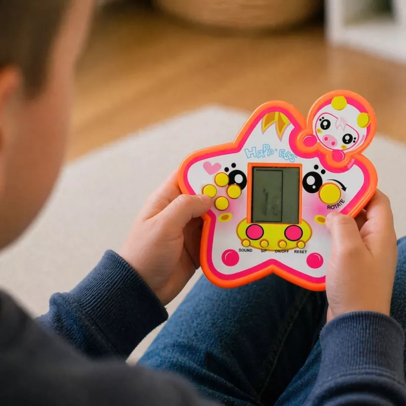 LEAN TOYS Elektrooniline mäng Tetris Star Punane