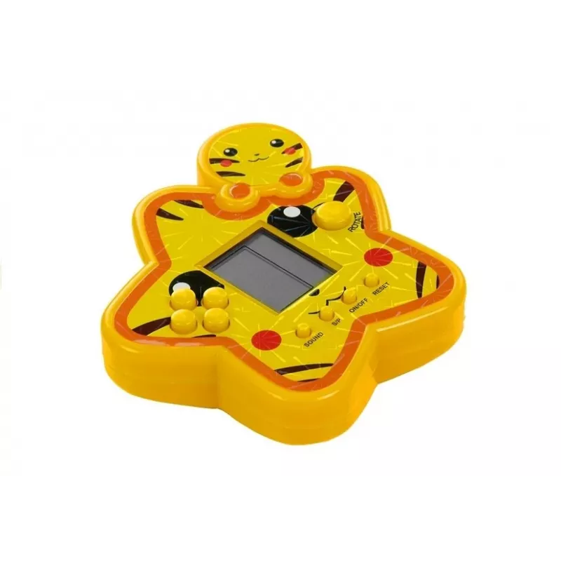 LEAN TOYS Electronic Game Tetris Star Yellow
