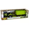 LEAN TOYS Farm Tractor with Trailer Lights Sounds Green