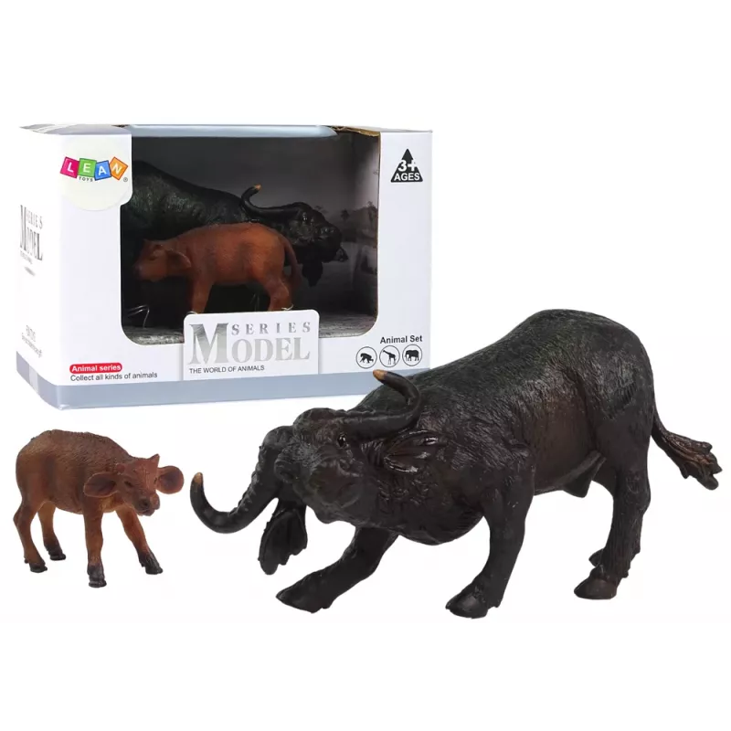 LEAN TOYS Figurine Buffalo Calf African Zoo Animals