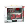 LEAN TOYS Tuletõrjekomplekt Kraana Liiklusmärgid Tuletõrjuja