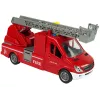 LEAN TOYS Tuletõrjeauto Punane Veehelid Tuled