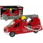LEAN TOYS Tuletõrjeauto Punane Veehelid Tuled