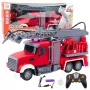 LEAN TOYS Tuletõrjeauto poomiga vee valamise funktsiooniga 1:24 RC sõiduk