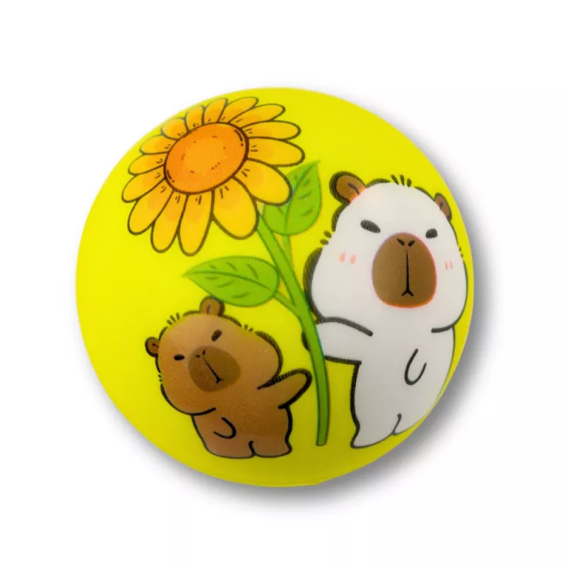 LEAN TOYS Vahvistuspall Capybara 6,5 cm