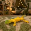 LEAN TOYS Golden Gecko kummist kujuke venitatav realistlik roomaja 15,5 cm