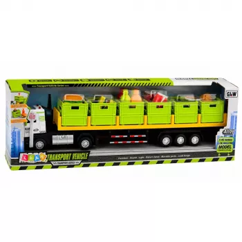 LEAN TOYS Roheline toiduveok 1:40 diecast-mudel