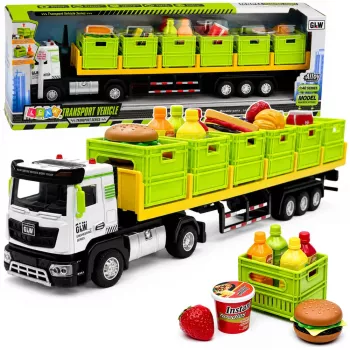 LEAN TOYS Roheline toiduveok 1:40 diecast-mudel